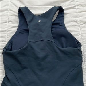 Lululemon - Invegiorate Tank - Iron Blue - Size 8